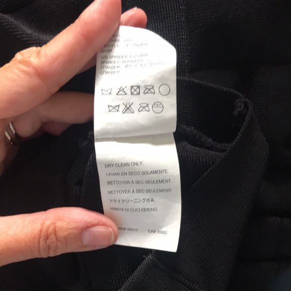 Gorgeous Bebe bodycon black midi pencil skirt Size S - Picture 6 of 6